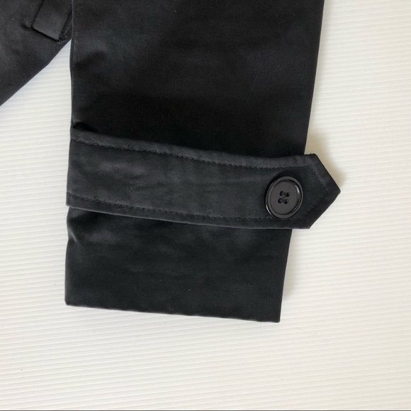 CKM Swing Coat Sz M Black Caroline K Morgan pocket - Picture 10 of 12